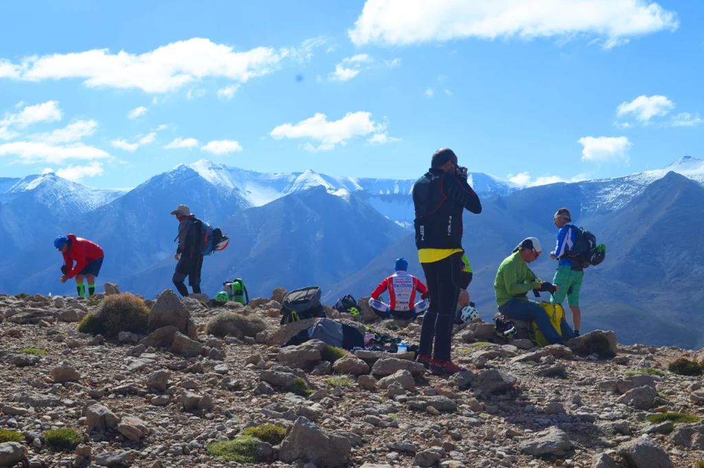 trekking e scalare el monte Mgoun