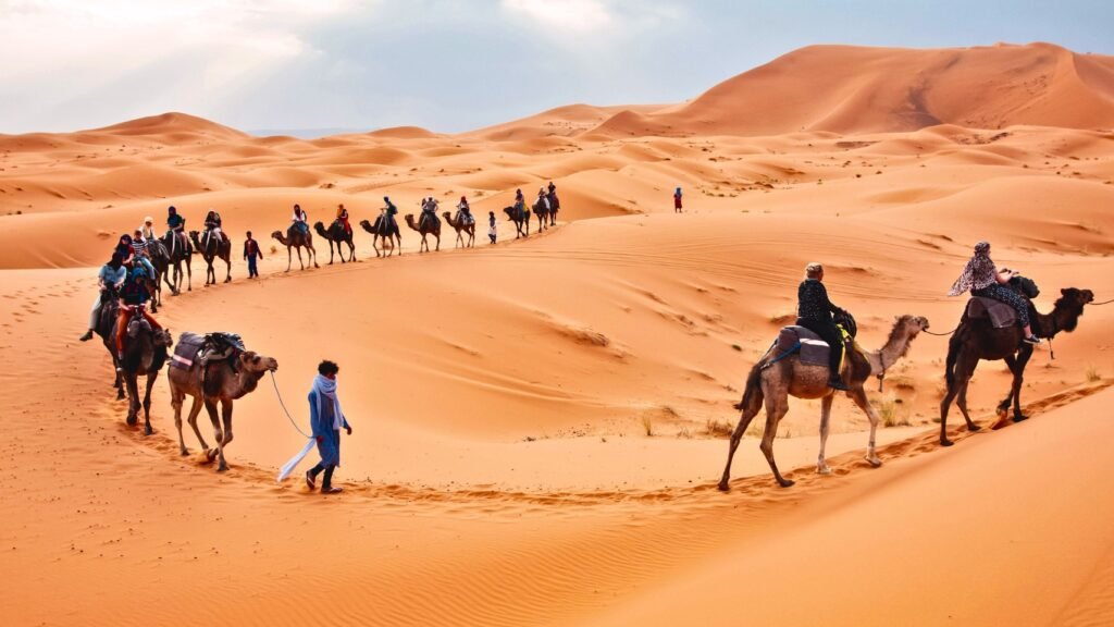 il deserto merzouga erg chebbi