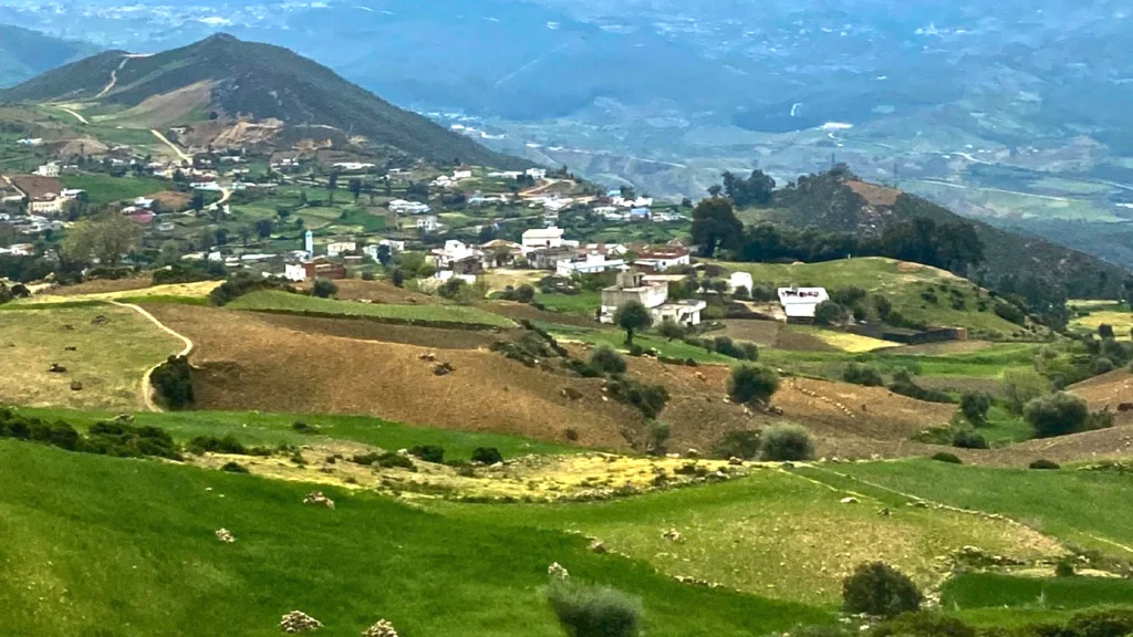 le montagne del Rif in Marocco