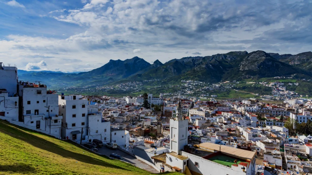 la città di tètouan nel nord del Marocco
