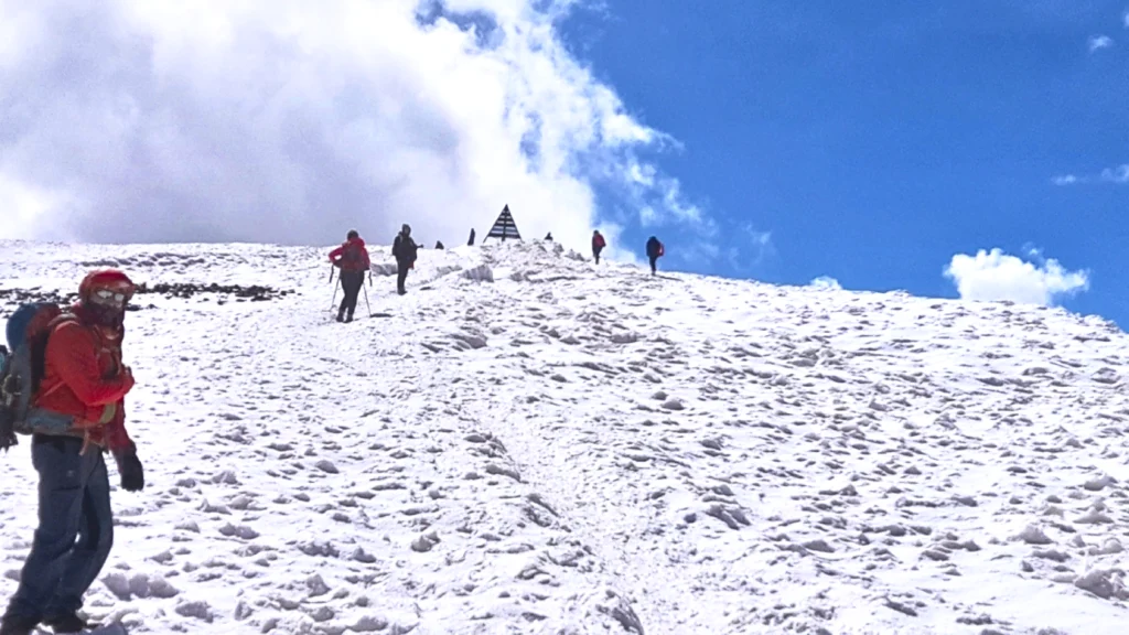 scalare la vetta del Toubkal